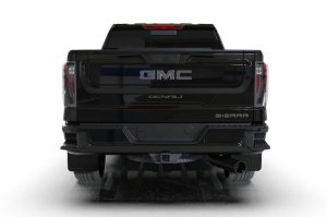 GMC Sierra 3500 Mud Flaps - Rally Armor - UR Series - White Logo - Black - `20-`26 GMC Sierra 3500 Mud Flaps - Rally Armor - UR Series - White Logo - Black - `20-`26